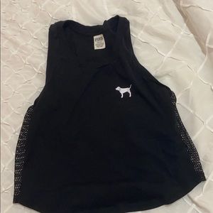 VS PINK black tank
